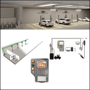 Centralized Oil Dispensing System for Car & Truck Workshops